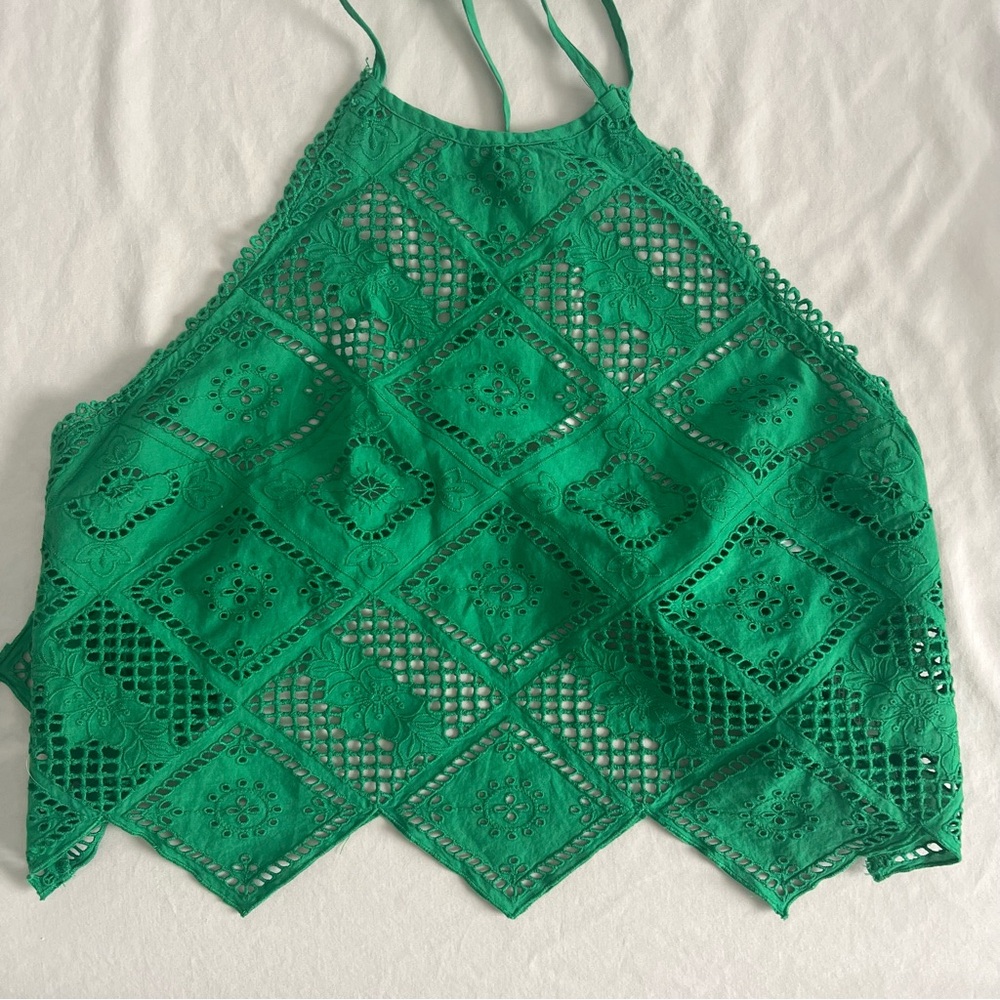 NWT Free People Hankie Halter Top (size S) - Picture 7 of 13